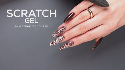 Gel effet Grattage Nail Art Makear