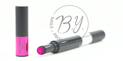 BY ProSystem - STYLO POUDRE MIROIR - Magenta + Argent